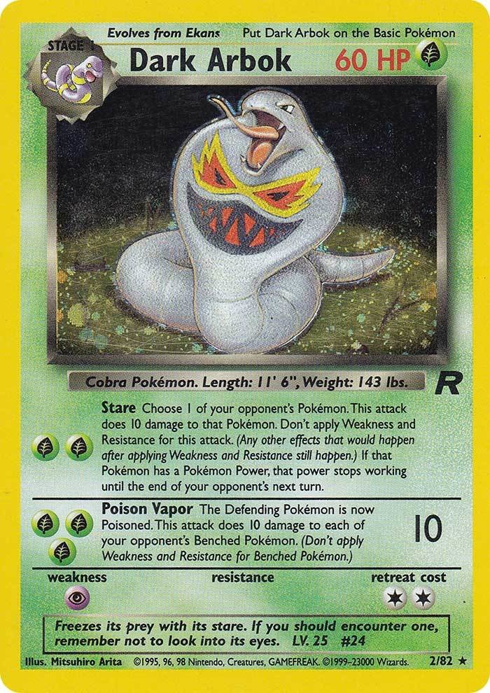 Dark Arbok (2/82) [Team Rocket Unlimited] | Mindsight Gaming