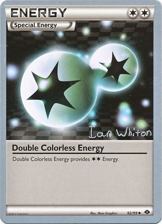 Double Colorless Energy (92/99) (American Gothic - Ian Whiton) [World Championships 2013] | Mindsight Gaming