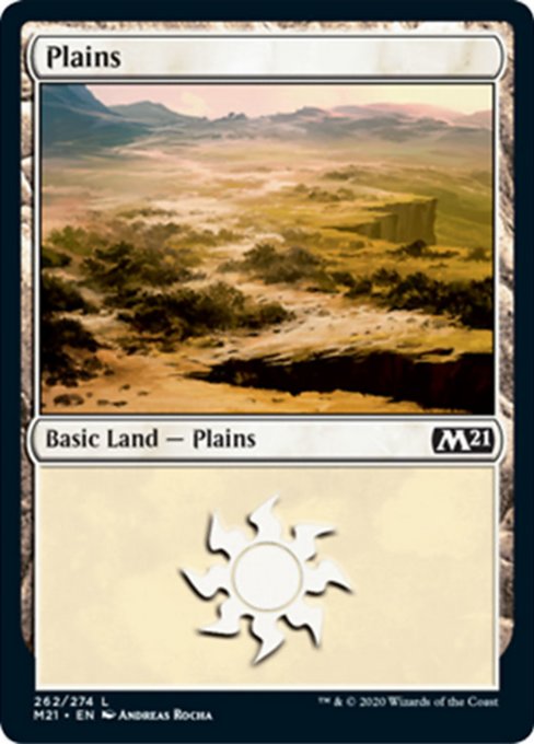 Plains (262) [Core Set 2021] | Mindsight Gaming