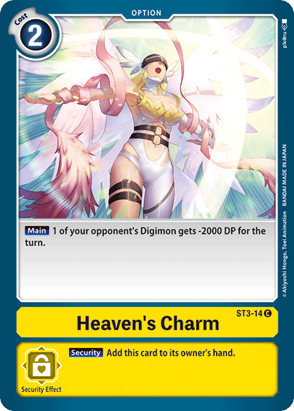 Heaven's Charm [ST3-14] [Starter Deck: Heaven's Yellow] | Mindsight Gaming