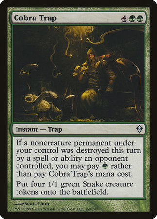 Cobra Trap [Zendikar] | Mindsight Gaming