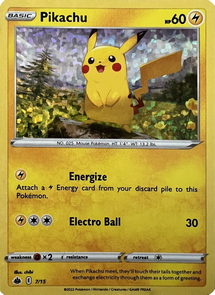 Pikachu (7/15) [McDonald's Promos: Match Battle] | Mindsight Gaming