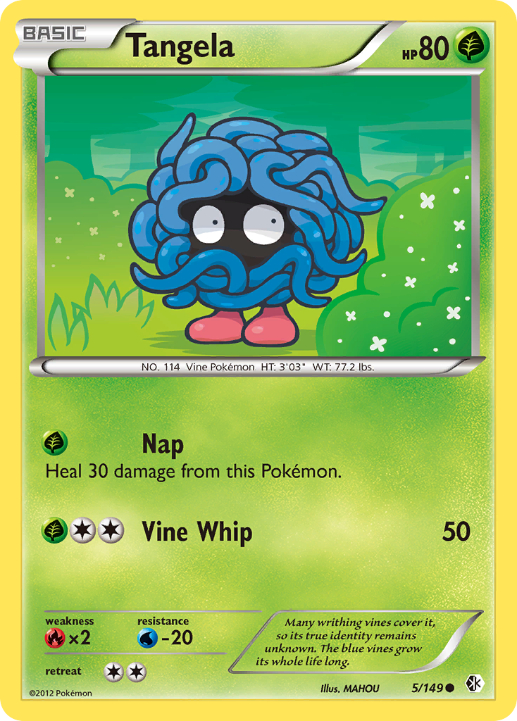 Tangela (5/149) [Black & White: Boundaries Crossed] | Mindsight Gaming