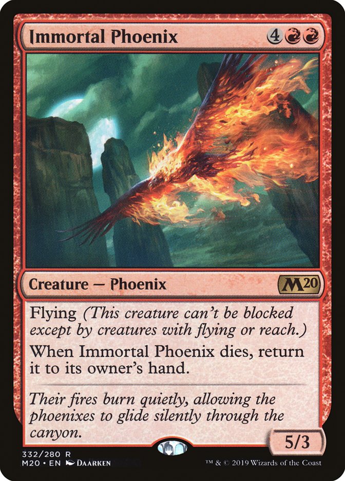 Immortal Phoenix [Core Set 2020] | Mindsight Gaming