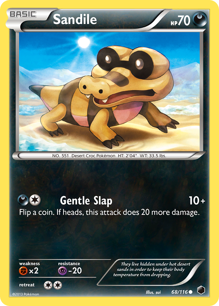 Sandile (68/116) [Black & White: Plasma Freeze] | Mindsight Gaming