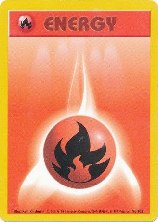 Fire Energy (98/102) [Base Set Unlimited] | Mindsight Gaming