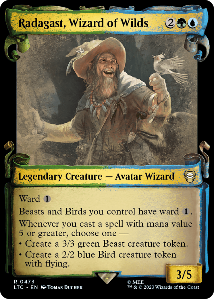 Radagast, Wizard of Wilds [The Lord of the Rings: Tales of Middle-Earth Commander Showcase Scrolls] | Mindsight Gaming