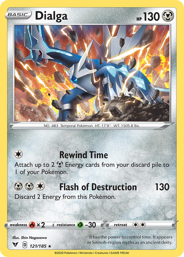 Dialga (121/185) [Sword & Shield: Vivid Voltage] | Mindsight Gaming