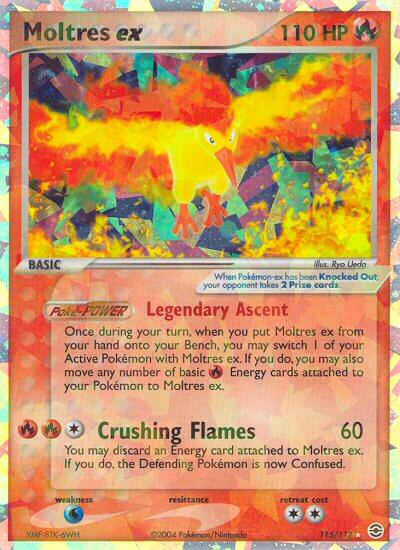 Moltres ex (115/112) [EX: FireRed & LeafGreen] | Mindsight Gaming