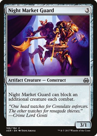 Night Market Guard [Aether Revolt] | Mindsight Gaming