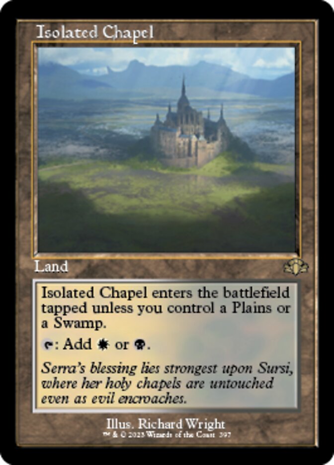 Isolated Chapel (Retro) [Dominaria Remastered] | Mindsight Gaming