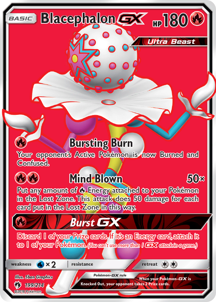 Blacephalon GX (199/214) [Sun & Moon: Lost Thunder] | Mindsight Gaming