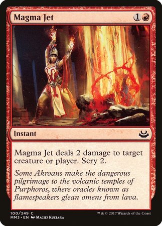 Magma Jet [Modern Masters 2017] | Mindsight Gaming