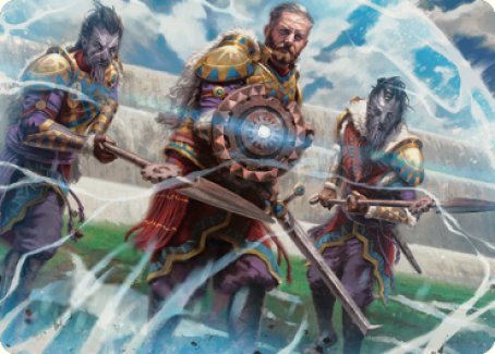 Argivian Phalanx Art Card [Dominaria United Art Series] | Mindsight Gaming