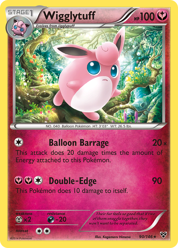 Wigglytuff (90/146) [XY: Base Set] | Mindsight Gaming