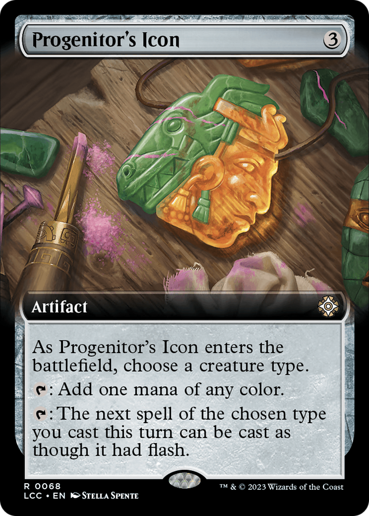 Progenitor's Icon (Extended Art) [The Lost Caverns of Ixalan Commander] | Mindsight Gaming
