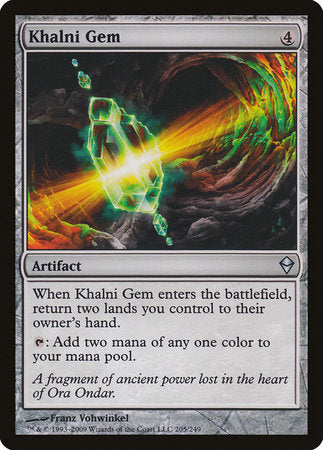 Khalni Gem [Zendikar] | Mindsight Gaming