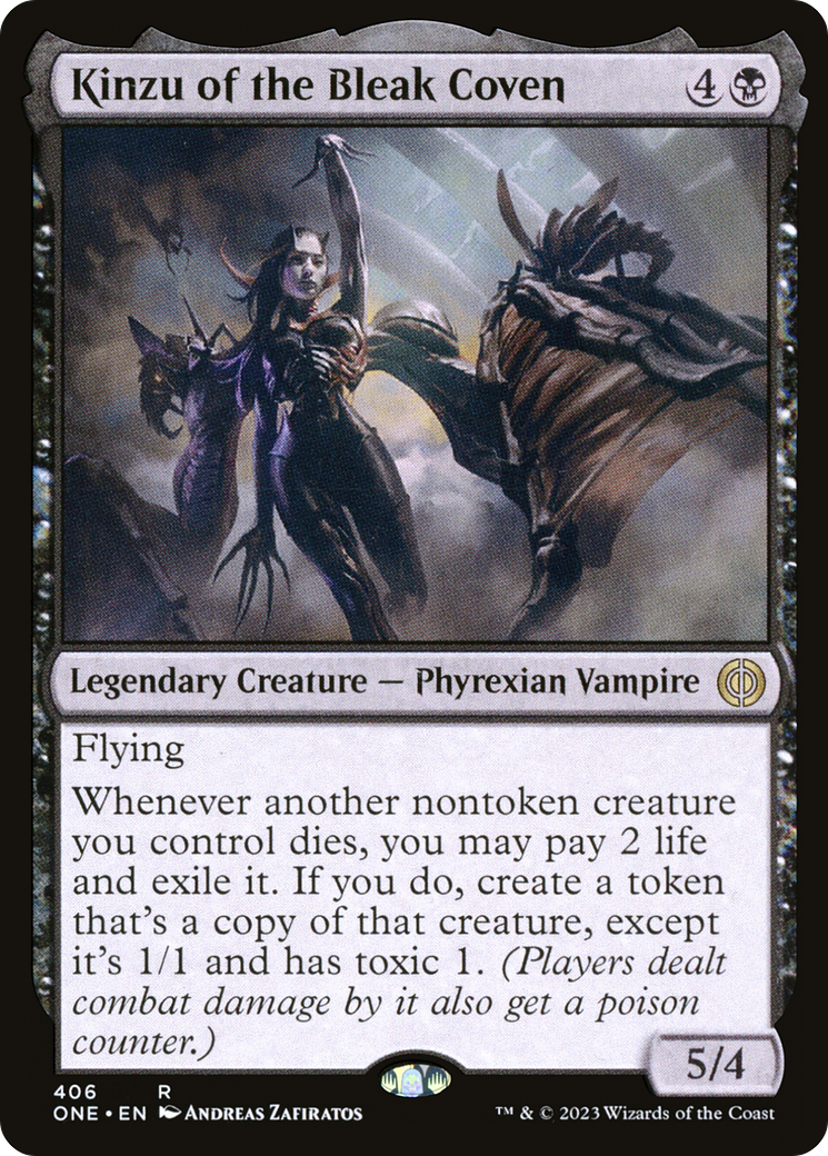 Kinzu of the Bleak Coven [Phyrexia: All Will Be One] | Mindsight Gaming