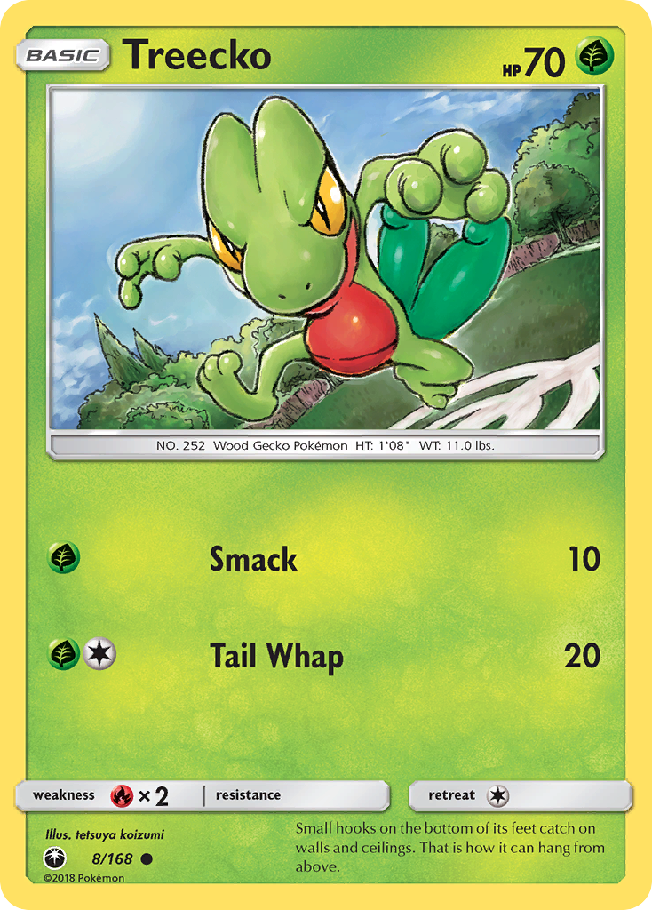 Treecko (8/168) [Sun & Moon: Celestial Storm] | Mindsight Gaming