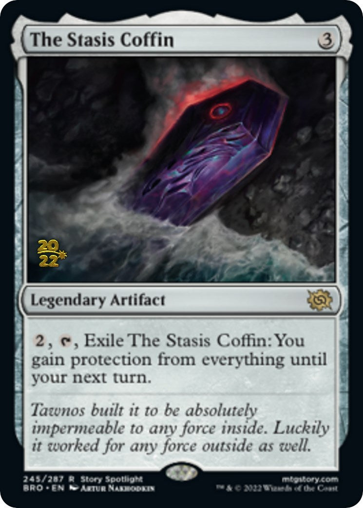 The Stasis Coffin [The Brothers' War: Prerelease Promos] | Mindsight Gaming