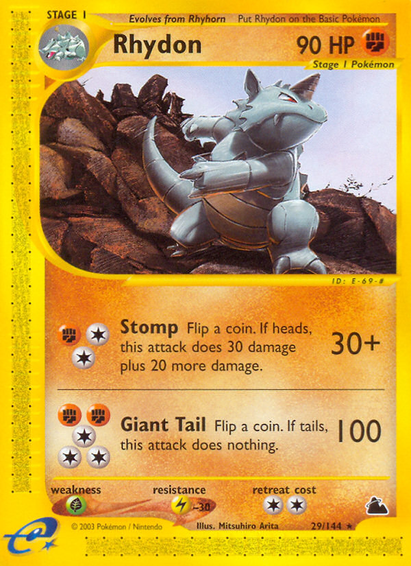 Rhydon (29/144) [Skyridge] | Mindsight Gaming