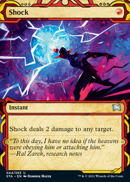 Shock (Etched Foil) [Strixhaven Mystical Archive] | Mindsight Gaming