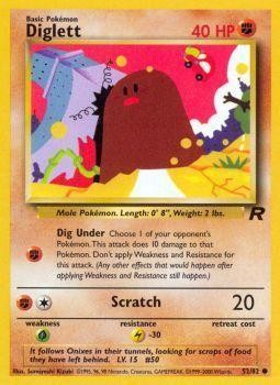 Diglett (52/82) [Team Rocket Unlimited] | Mindsight Gaming