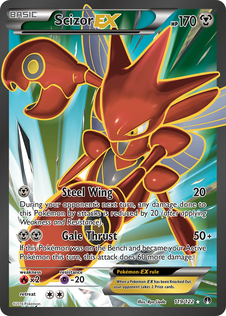 Scizor EX (119/122) [XY: BREAKpoint] | Mindsight Gaming