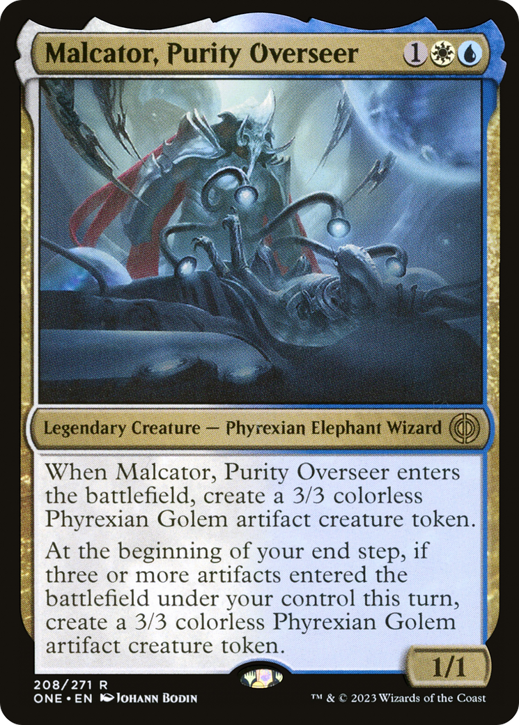 Malcator, Purity Overseer [Phyrexia: All Will Be One] | Mindsight Gaming