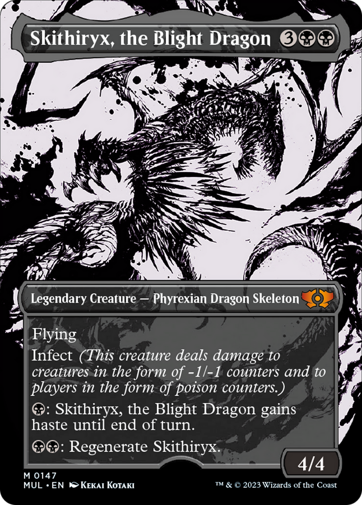 Skithiryx, the Blight Dragon (Halo Foil) [Multiverse Legends] | Mindsight Gaming