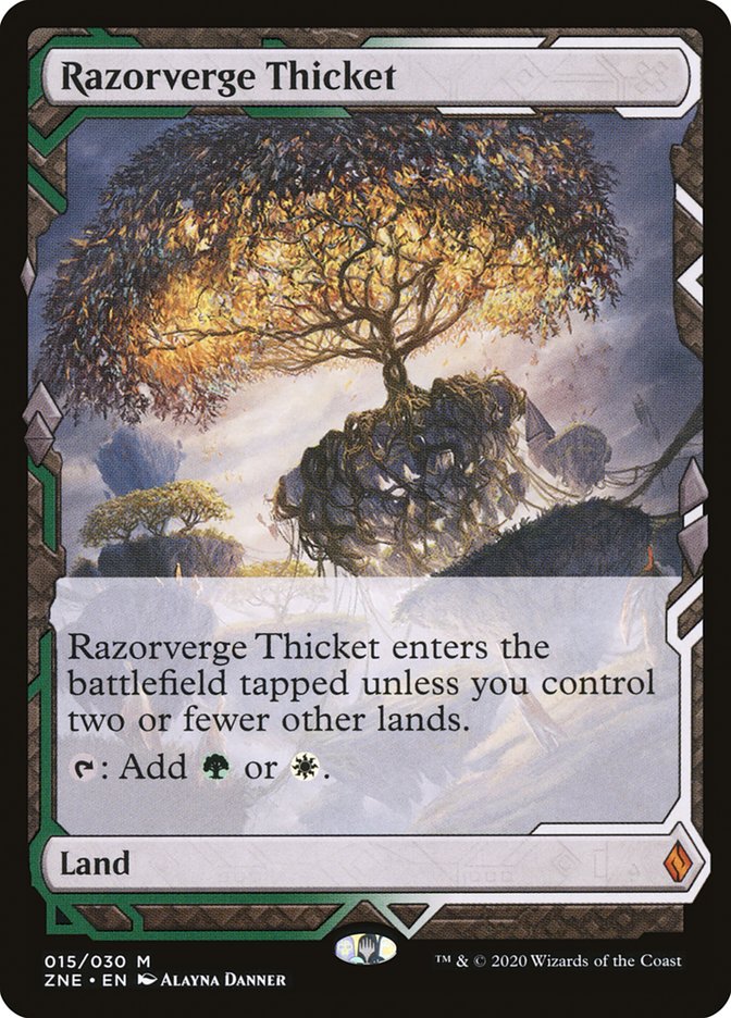 Razorverge Thicket [Zendikar Rising Expeditions] | Mindsight Gaming