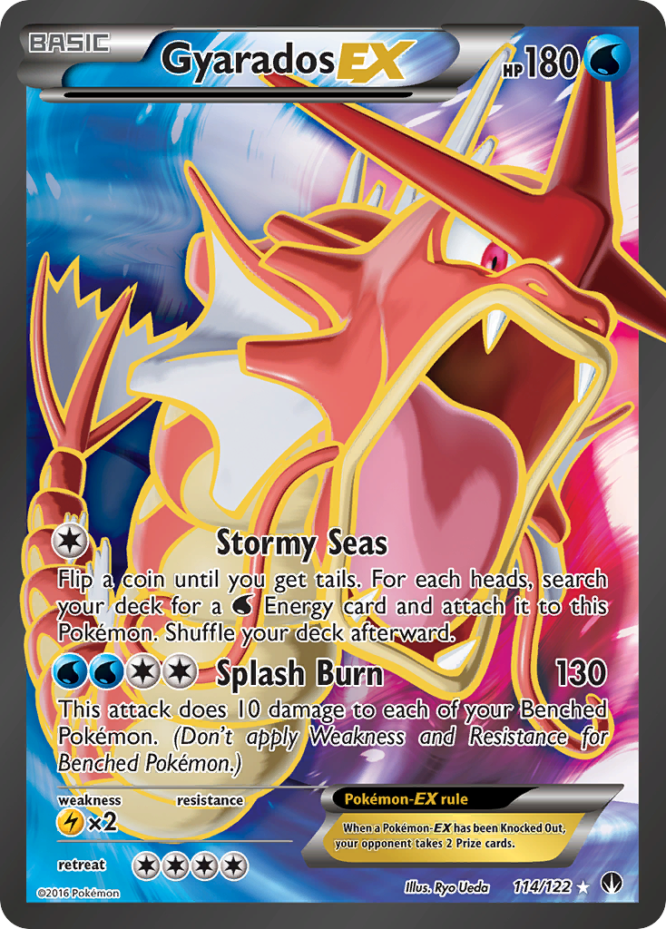 Gyarados EX (114/122) [XY: BREAKpoint] | Mindsight Gaming