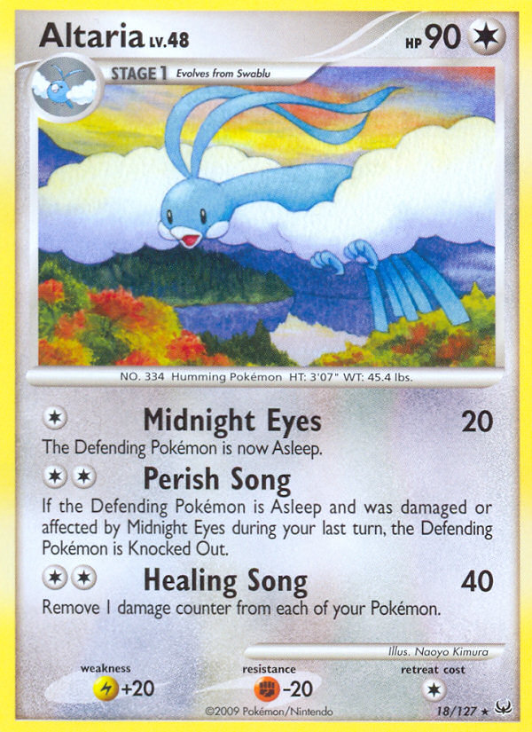 Altaria (18/127) [Platinum: Base Set] | Mindsight Gaming