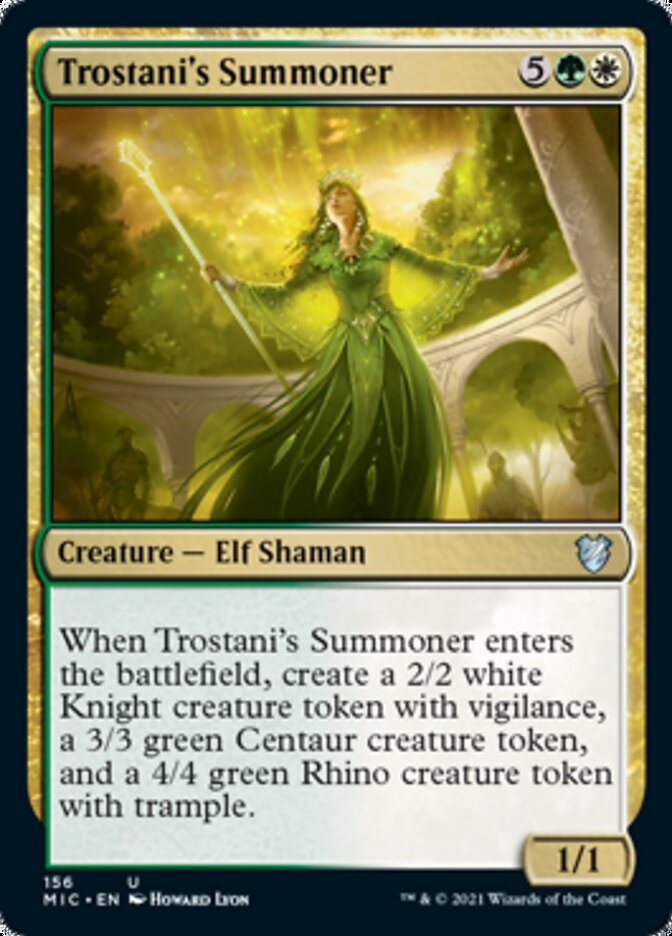 Trostani's Summoner [Innistrad: Midnight Hunt Commander] | Mindsight Gaming