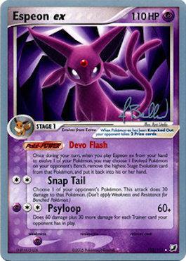 Espeon ex (102/115) (Eeveelutions - Jimmy Ballard) [World Championships 2006] | Mindsight Gaming