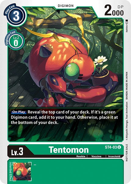 Tentomon [ST4-03] (Official Tournament Pack Vol.3) [Starter Deck: Giga Green Promos] | Mindsight Gaming