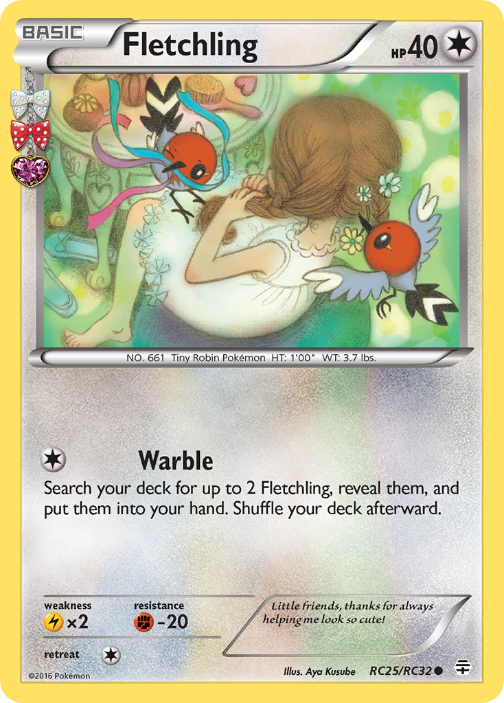 Fletchling (RC25/RC32) [XY: Generations] | Mindsight Gaming