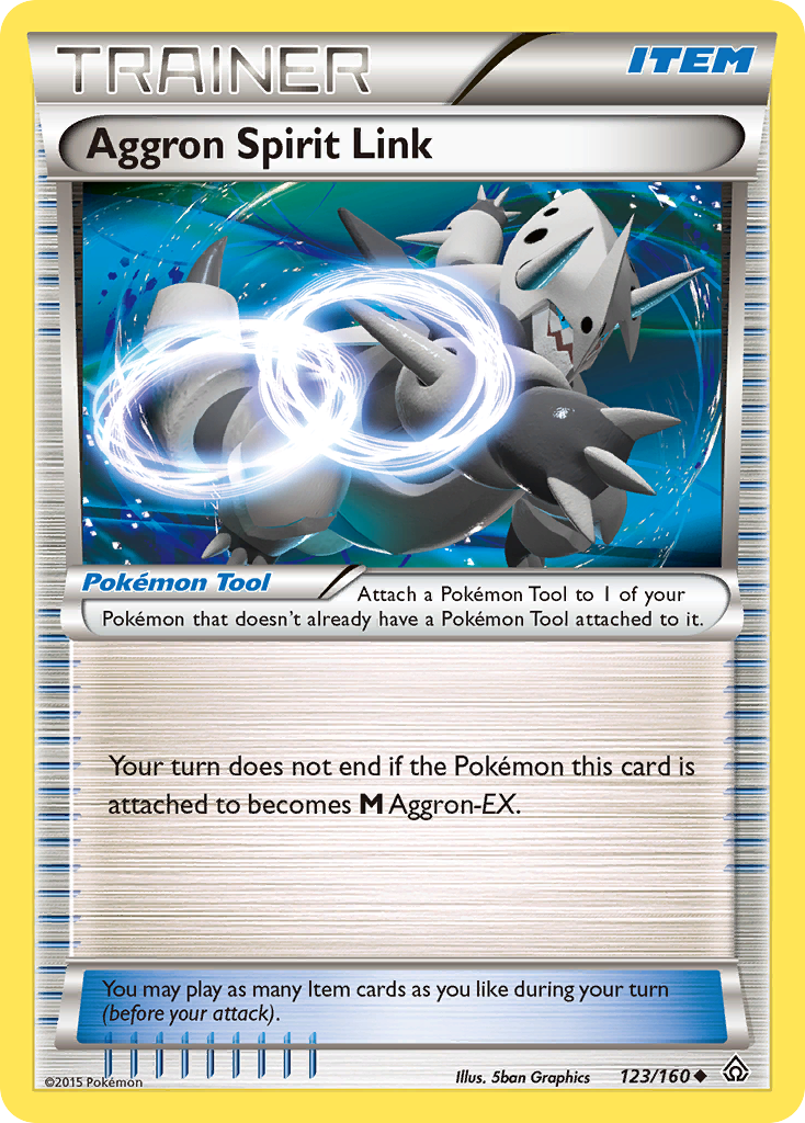 Aggron Spirit Link (123/160) [XY: Primal Clash] | Mindsight Gaming