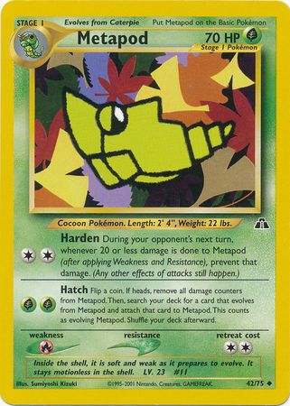 Metapod (42/75) [Neo Discovery Unlimited] | Mindsight Gaming