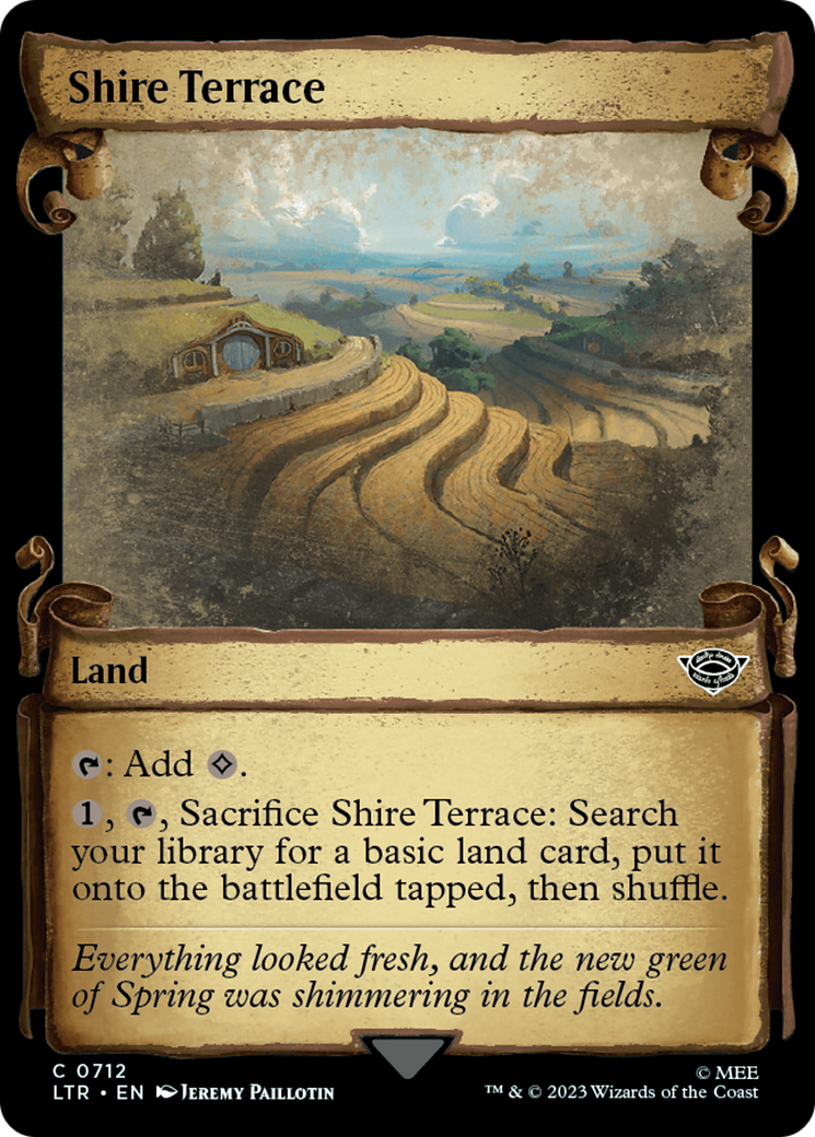 Shire Terrace [The Lord of the Rings: Tales of Middle-Earth Showcase Scrolls] | Mindsight Gaming