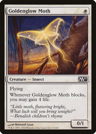 Goldenglow Moth [Magic 2011] | Mindsight Gaming