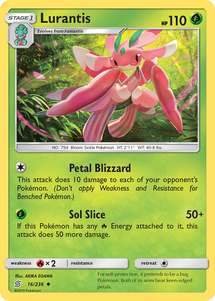 Lurantis (16/236) [Sun & Moon: Unified Minds] | Mindsight Gaming