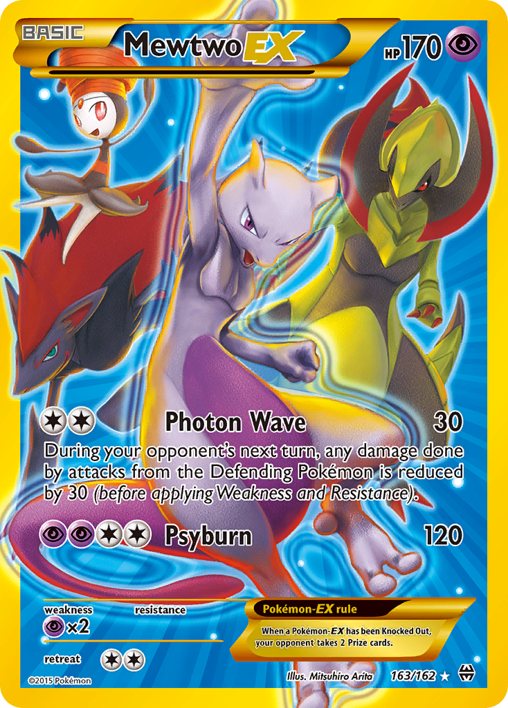 Mewtwo EX (163/162) [XY: BREAKthrough] | Mindsight Gaming