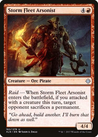 Storm Fleet Arsonist [Ixalan] | Mindsight Gaming