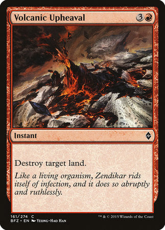 Volcanic Upheaval [Battle for Zendikar] | Mindsight Gaming