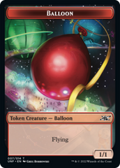 Teddy Bear // Balloon Double-sided Token [Unfinity Tokens] | Mindsight Gaming