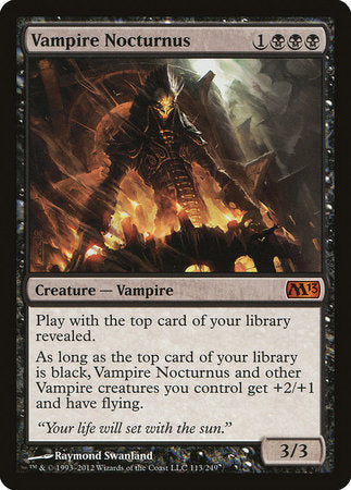 Vampire Nocturnus [Magic 2013] | Mindsight Gaming