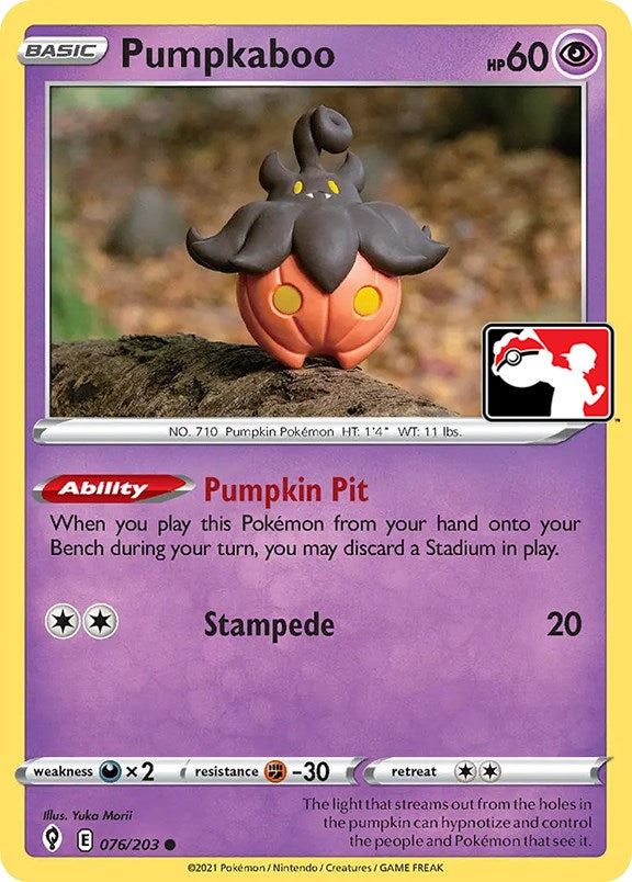 Pumpkaboo (076/203) [Prize Pack Series One] | Mindsight Gaming