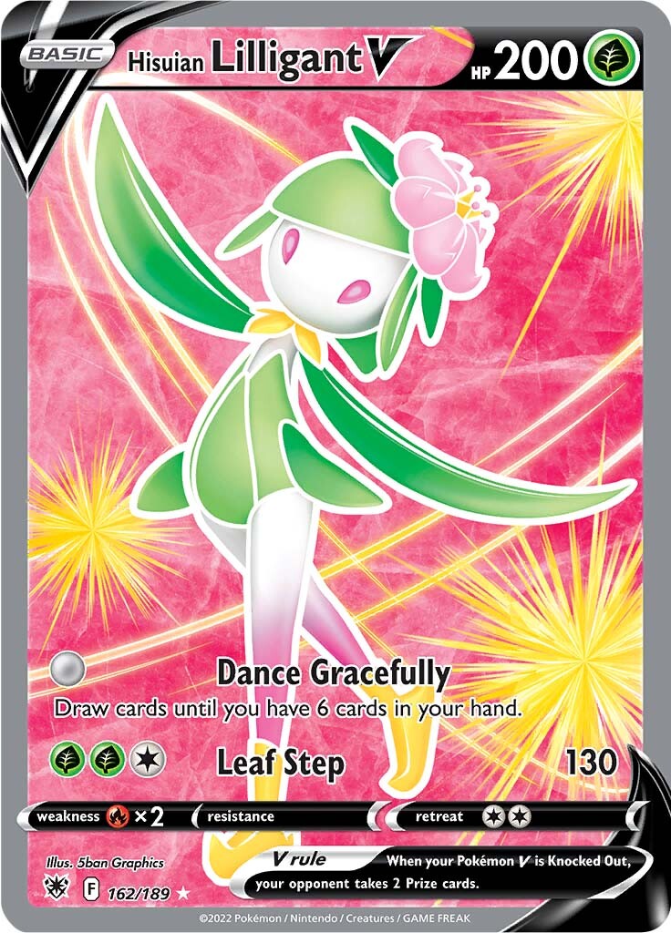 Hisuian Lilligant V (162/189) [Sword & Shield: Astral Radiance] | Mindsight Gaming