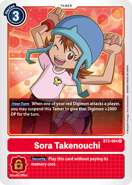 Sora Takenouchi [BT2-084] [Release Special Booster Ver.1.0] | Mindsight Gaming